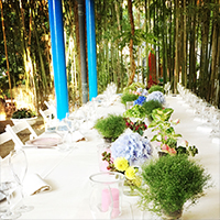 Allestimento matrimonio mare